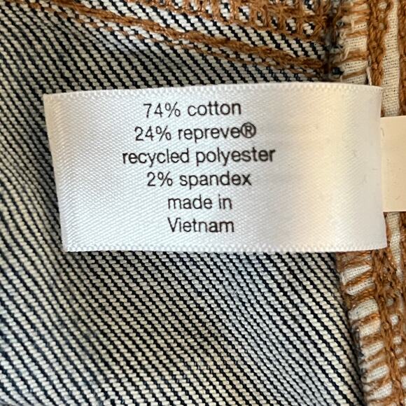 Lane Bryant High Rise Straight Crop Jeans Size 16 Petite NWOT - Picture 4 of 4